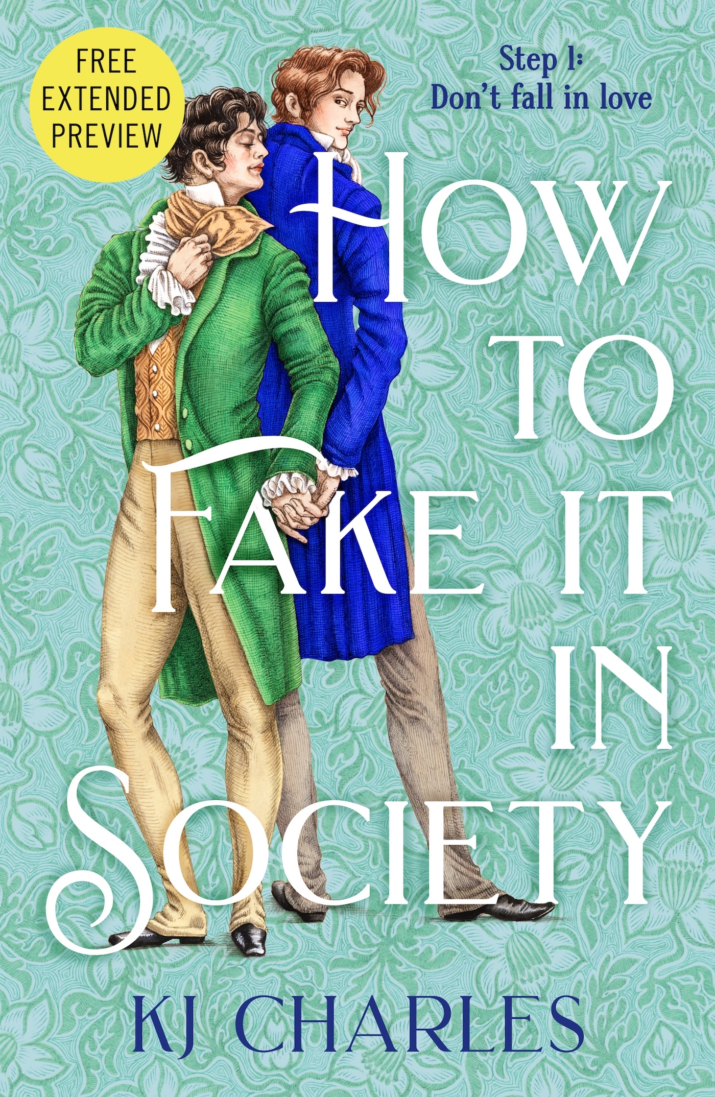Sneak Peek for How to Fake It in Society by KJ Charles