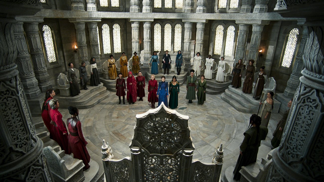 Hall of the Tower, facing the Amyrlin Seat